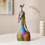 Abstract Colorful Woman Statue tag1