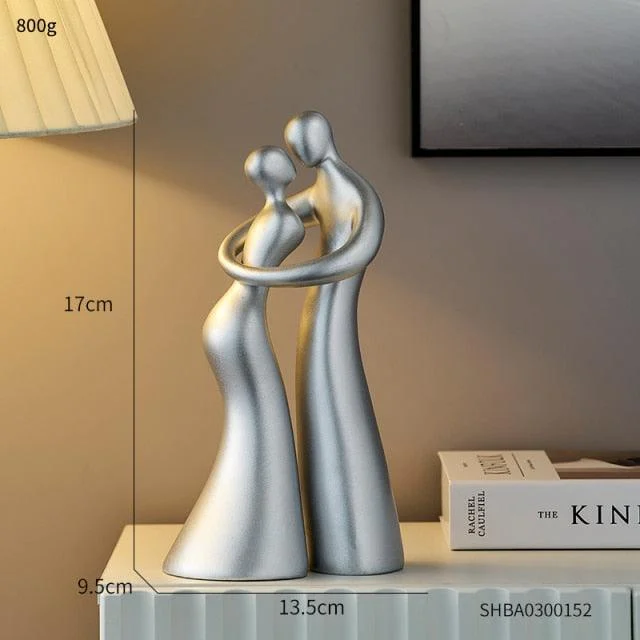Abstract Cuddled Up Lovers -  - #tag1#