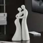 Abstract Cuddled Up Lovers tag1