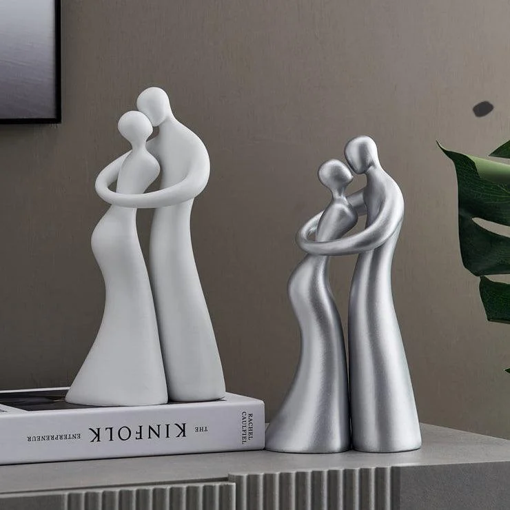 Abstract Cuddled Up Lovers -  - #tag1#