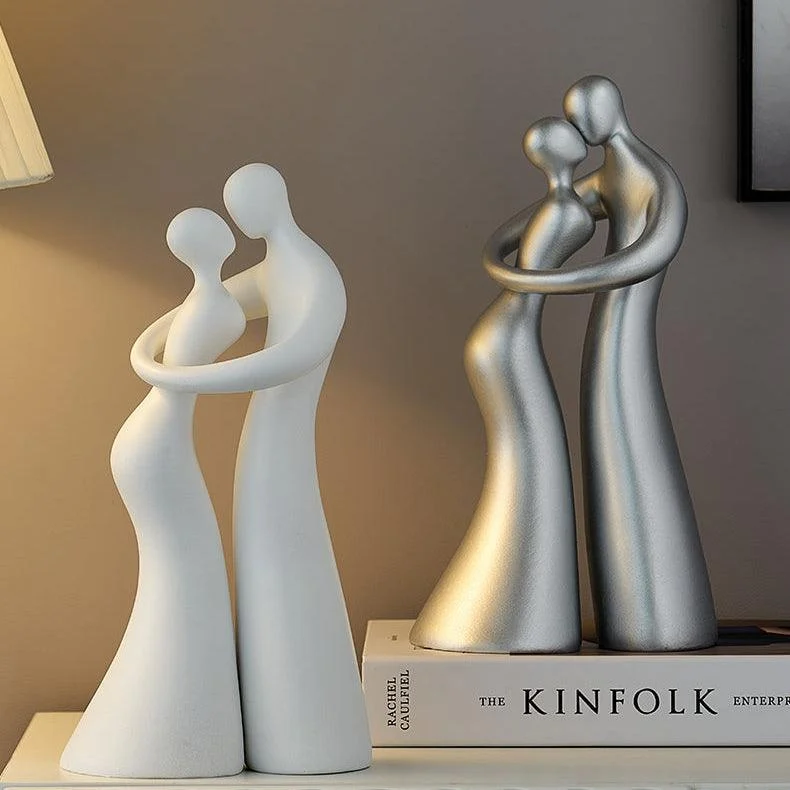 Abstract Cuddled Up Lovers -  - #tag1#