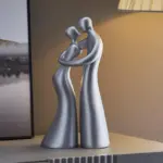 Abstract Cuddled Up Lovers tag1