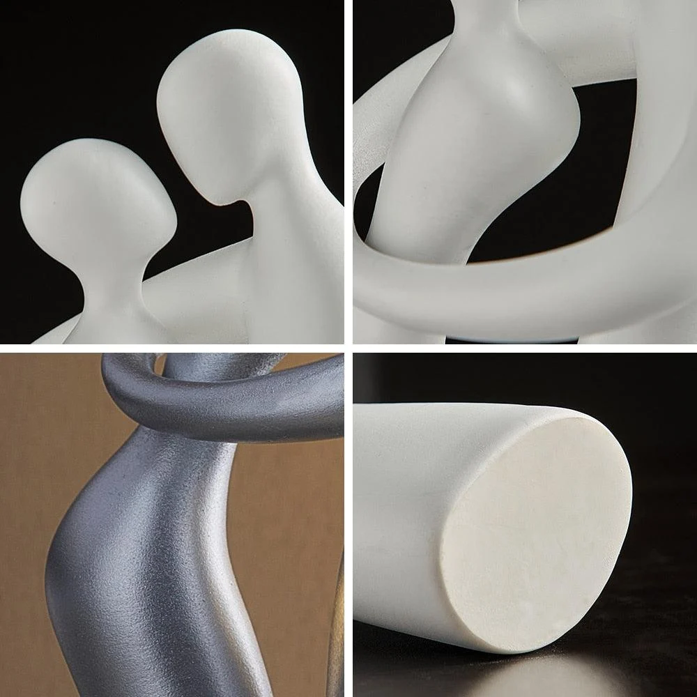 Abstract Cuddled Up Lovers -  - #tag1#