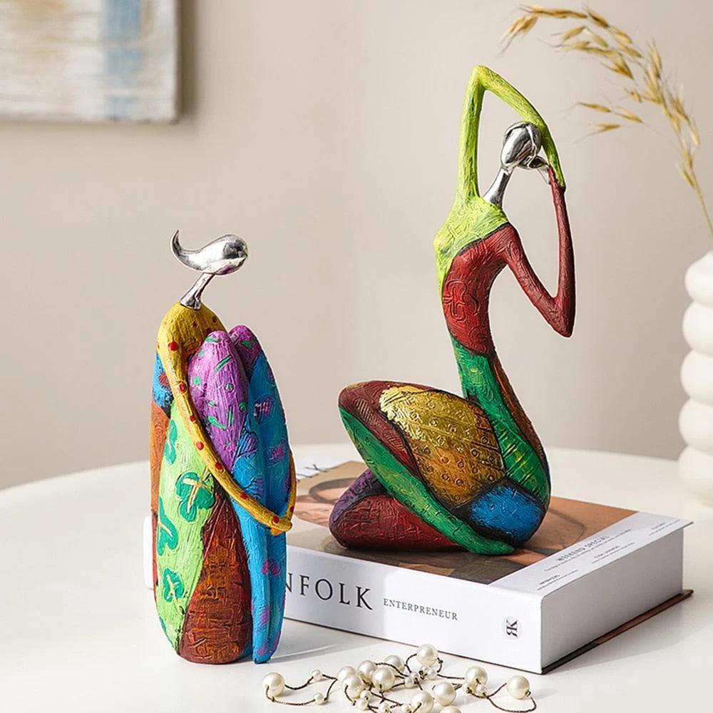 Abstract Cultural Woman Sculpture -  - #tag1#