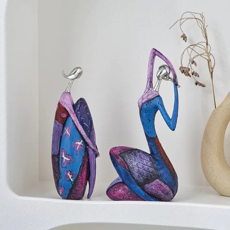 Abstract Cultural Woman Sculpture tag1