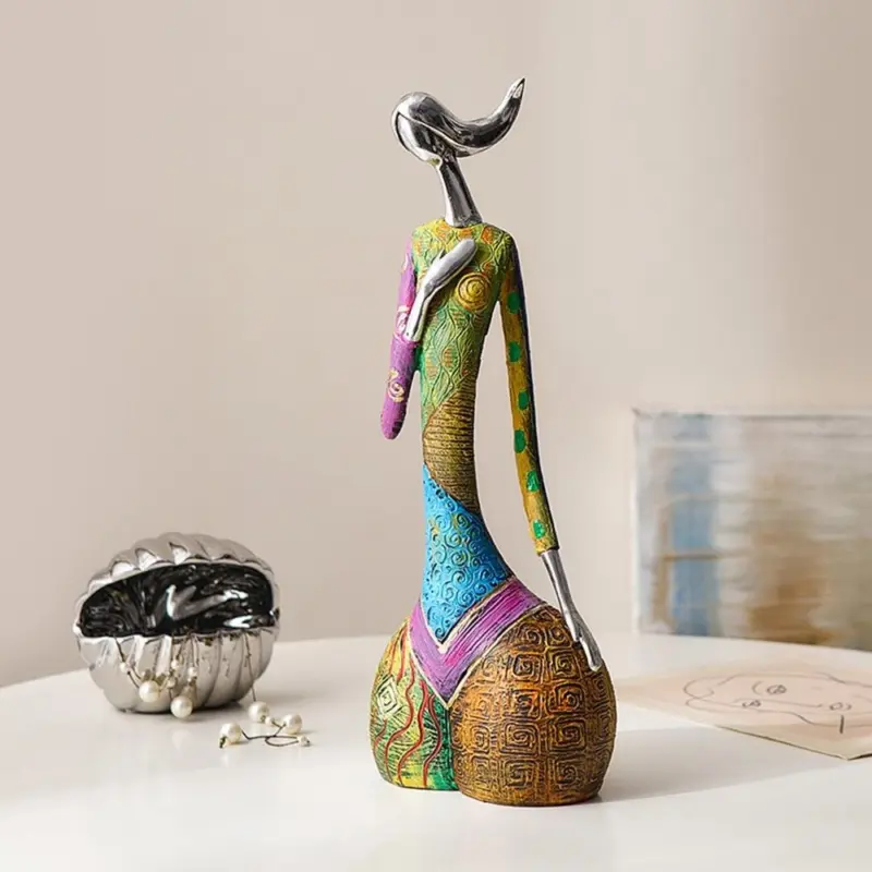 Abstract Cultural Woman Sculpture tag1