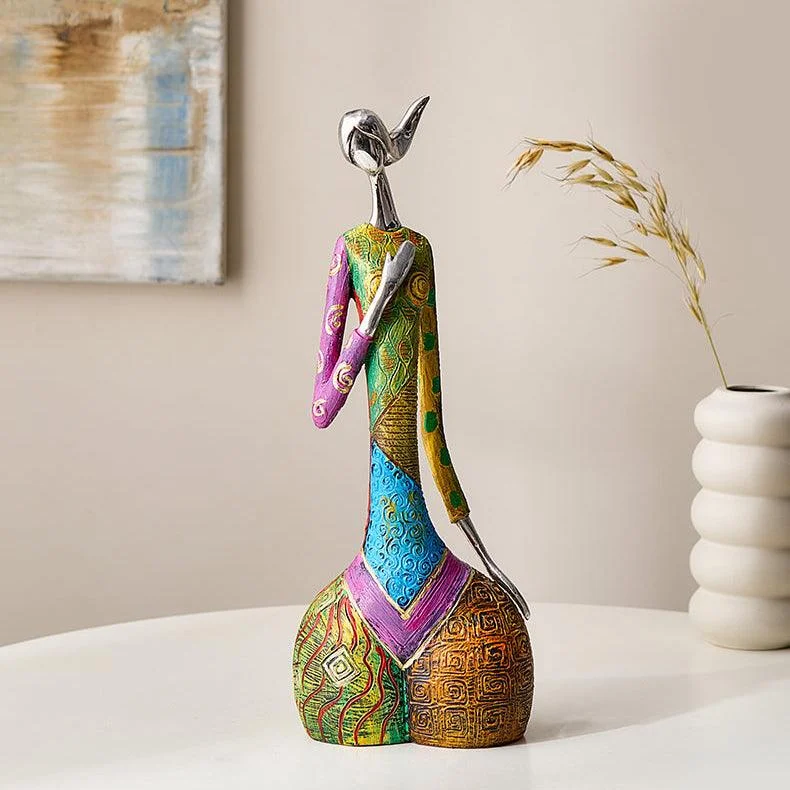 Abstract Cultural Woman Sculpture -  - #tag1#