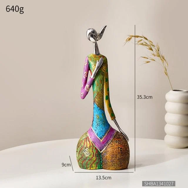 Abstract Cultural Woman Sculpture -  - #tag1#