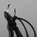 Abstract Dancers Sculpture tag1