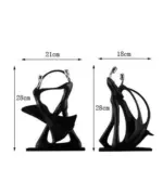 Abstract Dancers Sculpture tag1