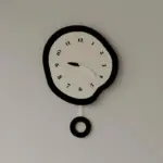 Abstract Design Living Room Wall Clock tag1