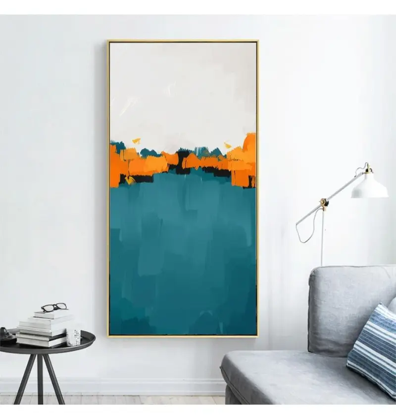 Abstract Dual Color Contrast tag1
