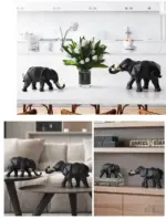 Abstract_Elephant_Figurine_Set_-_-4118352 Abstract Elephant Figurine Set