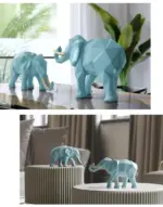Abstract_Elephant_Figurine_Set_-_-4118354 Abstract Elephant Figurine Set