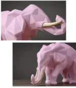 Abstract_Elephant_Figurine_Set_-_-4118358 Abstract Elephant Figurine Set