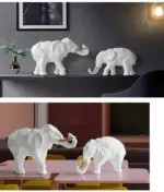 Abstract_Elephant_Figurine_Set_-_-4118360 Abstract Elephant Figurine Set