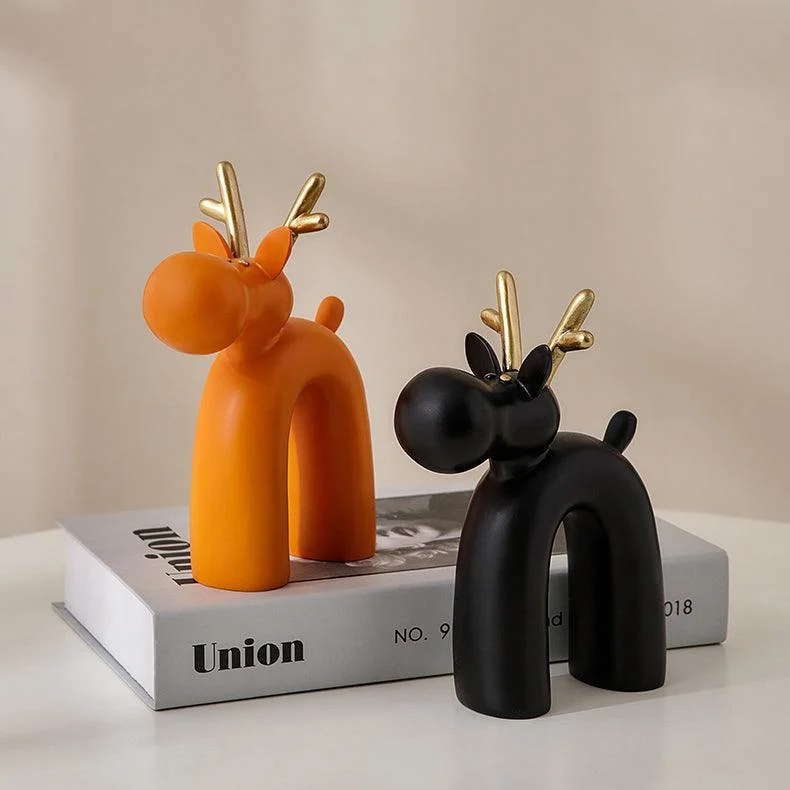 Abstract Elk & Cat Ornaments -  - #tag1#