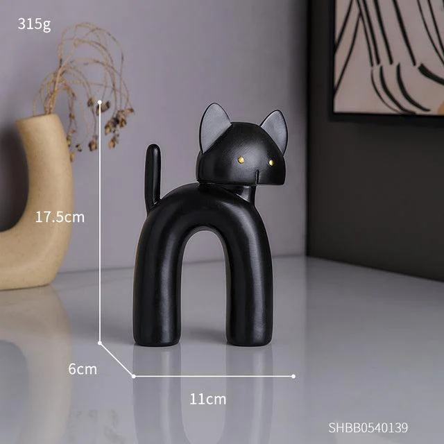 Abstract Elk & Cat Ornaments -  - #tag1#