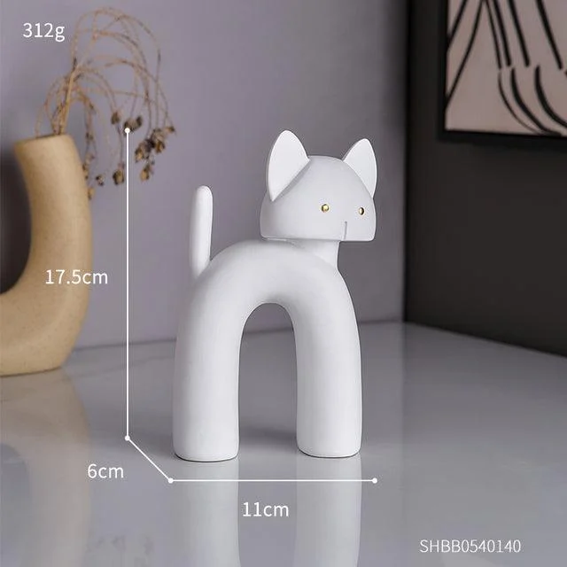 Abstract Elk & Cat Ornaments -  - #tag1#