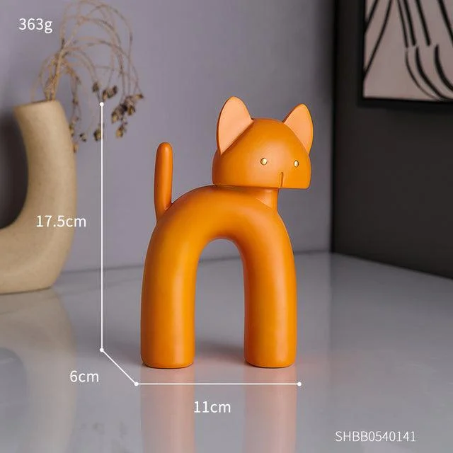 Abstract Elk & Cat Ornaments -  - #tag1#