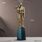 Abstract Explorer Sculpture tag1