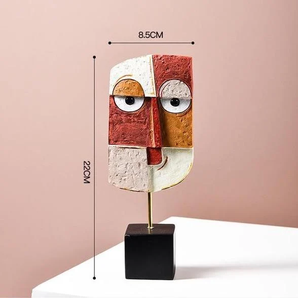 Abstract Face Art Sculpture -  - #tag1#
