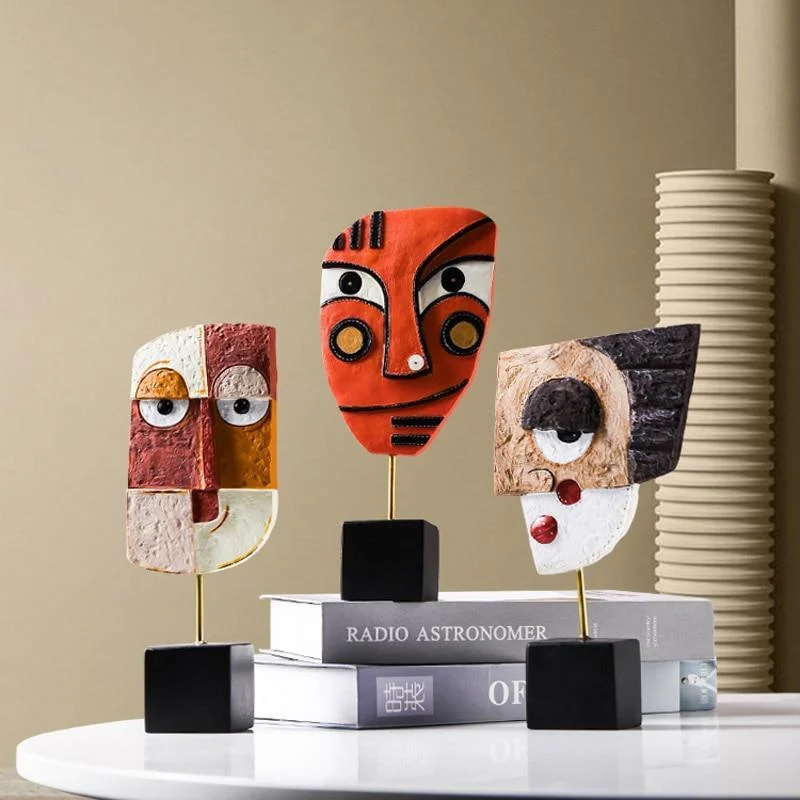 Abstract Face Art Sculpture -  - #tag1#