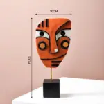 Abstract Face Art Sculpture tag1