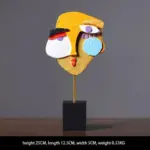 Abstract Face Art Sculpture tag1