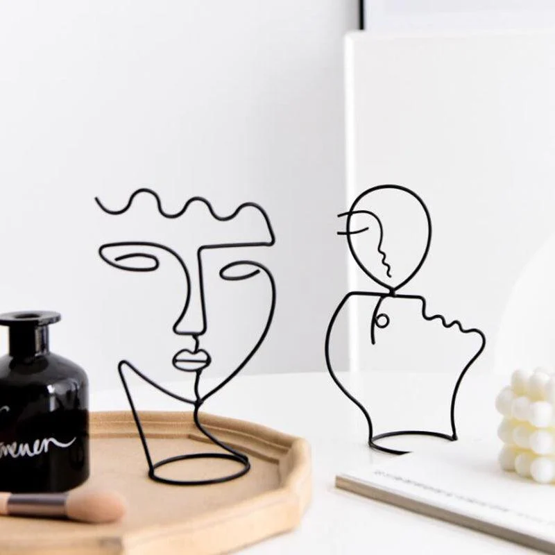 Abstract Face Ornament Decor -  - #tag1#
