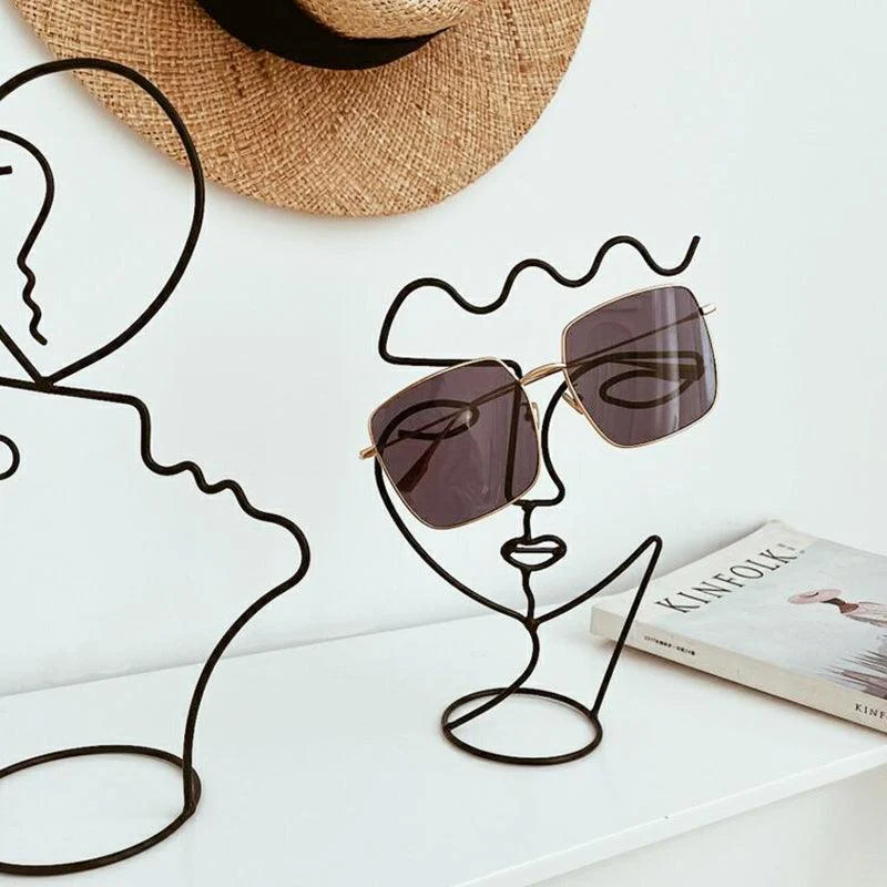 Abstract Face Ornament Decor -  - #tag1#