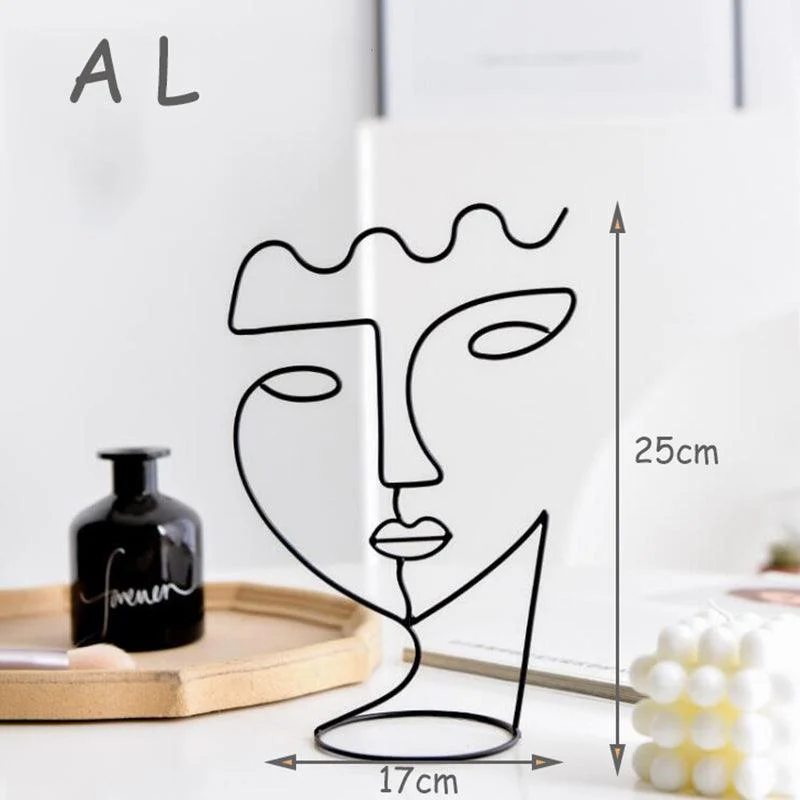 Abstract Face Ornament Decor -  - #tag1#