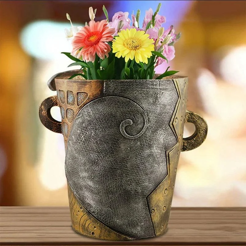 Abstract Face Pot -  - #tag1#