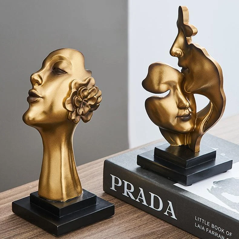 Abstract Face Sculptures -  - #tag1#