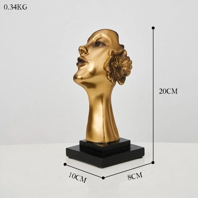 Abstract Face Sculptures -  - #tag1#