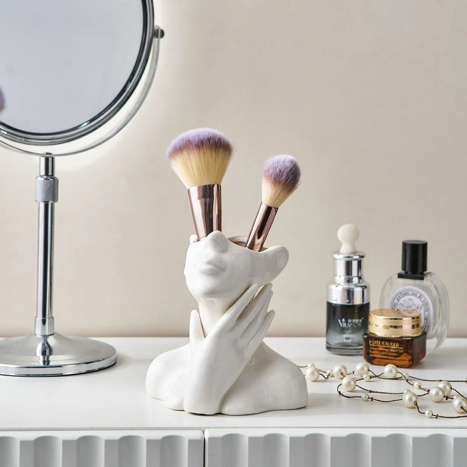 Abstract Facial Expression Vase -  - #tag1#