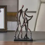 Abstract Family Ornaments tag1