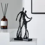 Abstract Family Ornaments tag1