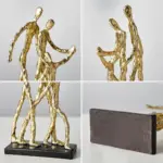 Abstract Family Ornaments tag1