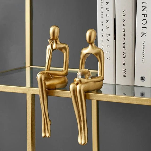 Abstract Figures and sculptures Living Room Decor statues decor -  - #tag1#