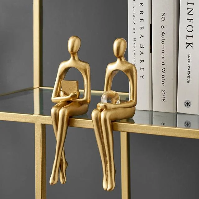 Abstract Figures and sculptures Living Room Decor statues decor -  - #tag1#