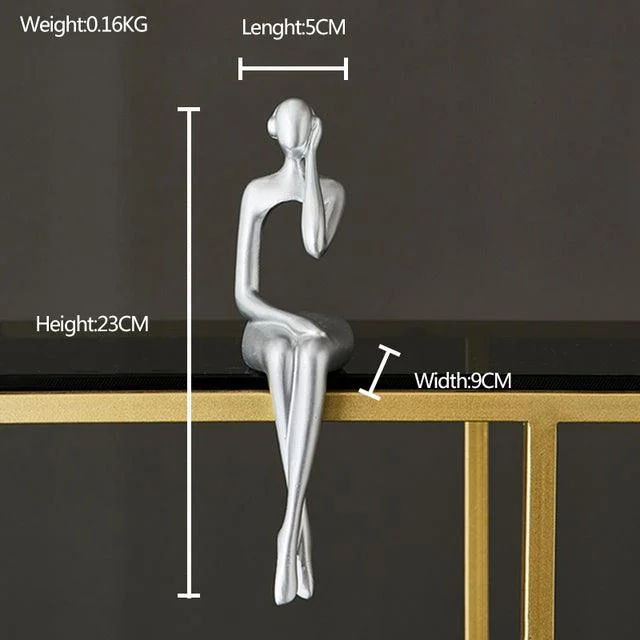 Abstract Figures and sculptures Living Room Decor statues decor -  - #tag1#