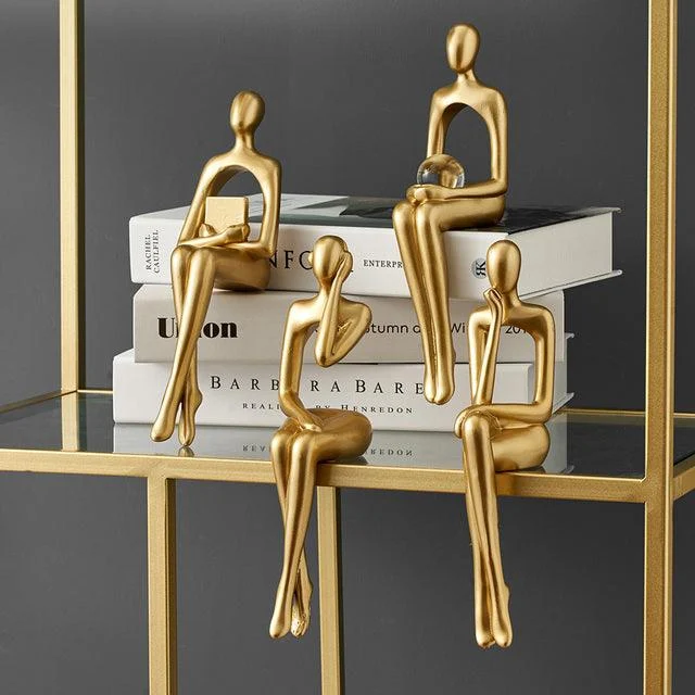 Abstract Figures and sculptures Living Room Decor statues decor -  - #tag1#