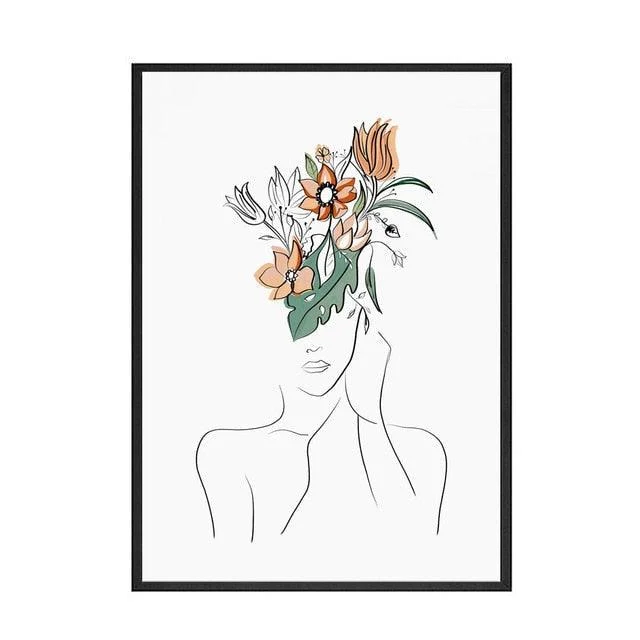 Abstract Flora Women -  - #tag1#