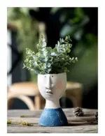 Abstract Flower Pot