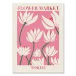 Abstract Flower Wall Canvas Art