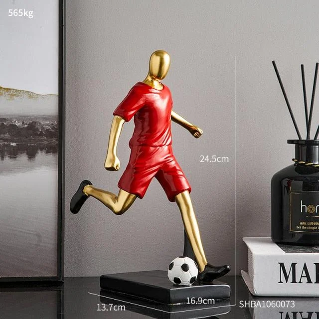 Abstract Football Player Figurine -  - #tag1#