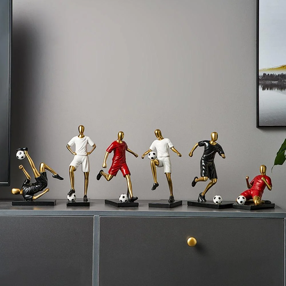 Abstract Football Player Figurine -  - #tag1#