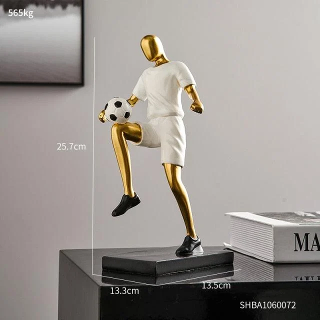 Abstract Football Player Figurine -  - #tag1#