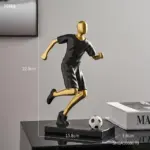 Abstract Football Player Figurine tag1